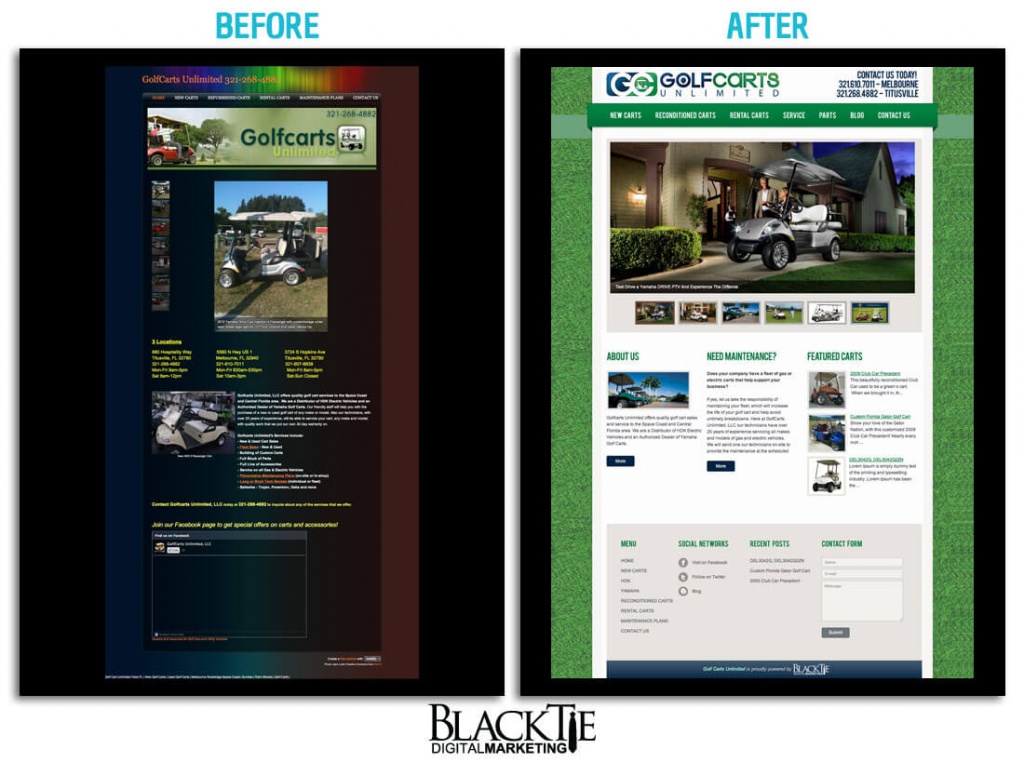 GolfCartsUnlimited-website-before-and-after
