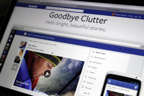Facebook news feed