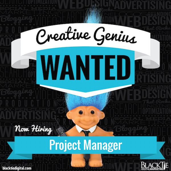 Creative Genius Wanted: Project Coordinator