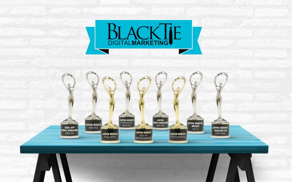 Communicator Awards, Black Tie Digital Marketing, AIVA