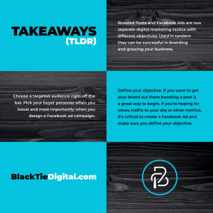 Facebook Ad Takeaways